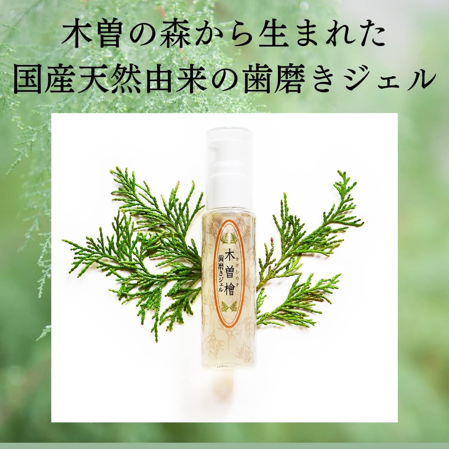 木曽檜歯磨きジェル 50g