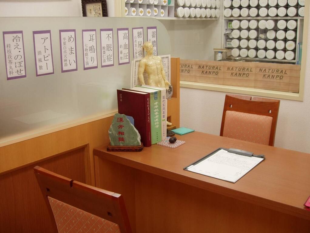 Consultation desk in our pharmacy